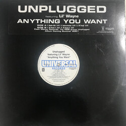 Unplugged (2) Anything You Want USED VINYL 12INCH PROMO