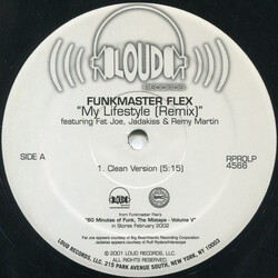 Funkmaster Flex My Lifestyle (Remix) USED VINYL 12INCH 33 S RPM