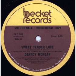 Denroy Morgan Sweet Tender Love USED VINYL 12INCH 33 S RPM PROMO