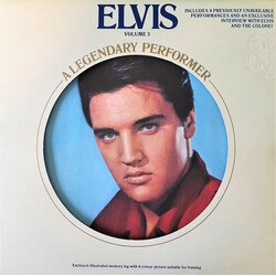Elvis Presley A Legendary Performer - Volume 3 Vinyl LP USED