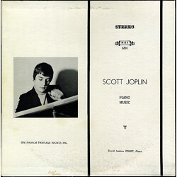 David Frost (3) Scott Joplin: Piano Music Vinyl LP USED