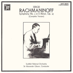 Sergei Vasilyevich Rachmaninoff / Royal Scottish National Orchestra / Alexander Gibson Symphony No. 2 In E Minor, Op. 27 (Complete Version) Vinyl LP U