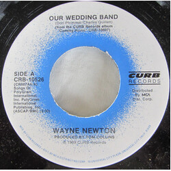 Wayne Newton Our Wedding Band / Lyin' Again USED VINYL 7INCH 45 RPM