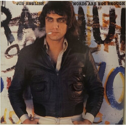 Jon English (3) Words Are Not Enough Vinyl LP USED