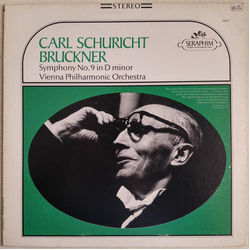 Anton Bruckner / Wiener Philharmoniker / Carl Schuricht Symphony No. 9 In D Minor Vinyl LP USED