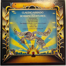 Claudio Abbado / London Symphony Orchestra Rossini Overtures Vinyl LP USED