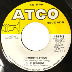 Otis Redding Demonstration USED VINYL 7INCH 45 RPM