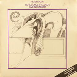 Peter Cook Here Comes The Judge Live In Concert Vinyl LP USED