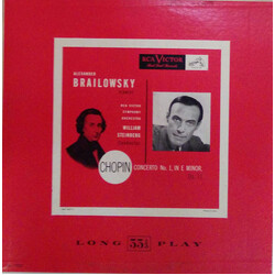 Frédéric Chopin / Alexander Brailowsky / RCA Victor Symphony Orchestra / William Steinberg Concerto No. 1, In E Minor, Op. 11 Vinyl LP USED