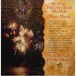 Georg Friedrich Händel / Leopold Stokowski / RCA Victor Symphony Orchestra Royal Fireworks Musick /  Water Musick Vinyl LP USED