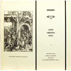 Tobi Reiser Quintett / Salzburger Geigenmusik / Landa-Chor / Landa Ruprecht Alpine Christmas Songs Vinyl LP USED