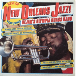 Dejan's Olympia Brass Band Best Of New Orleans Jazz! Vinyl LP USED