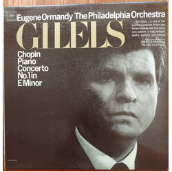 Emil Gilels / Eugene Ormandy / The Philadelphia Orchestra / Frédéric Chopin Piano Concerto No.1 In E Minor Vinyl LP USED