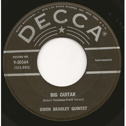 Owen Bradley And His Quintet Sentimental Dream / Big Guitar USED VINYL 7INCH 45 RPM SINGLE REPRESS