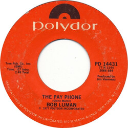 Bob Luman The Pay Phone USED VINYL 7INCH 45 RPM SINGLE