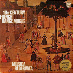 Musica Reservata 16th-Century French Dance Music Vinyl LP USED