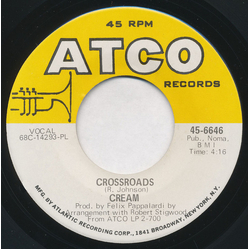 Cream (2) Crossroads Vinyl 7" USED