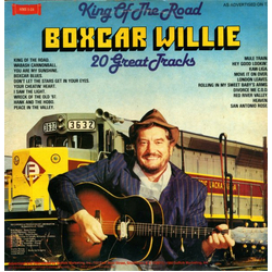 Boxcar Willie King Of The Road (20 Great Tracks) Vinyl LP USED