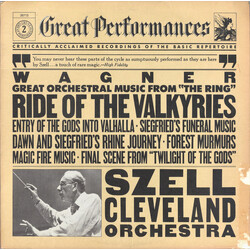 Richard Wagner / George Szell / The Cleveland Orchestra Great Orchestral Music From "The Ring" Vinyl LP USED