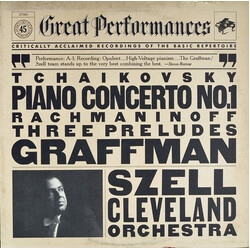 Gary Graffman / George Szell / The Cleveland Orchestra / Pyotr Ilyich Tchaikovsky / Sergei Vasilyevich Rachmaninoff Tchaikovsky: Piano Concerto No. 1 