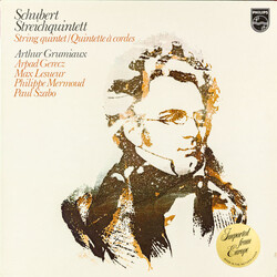 Franz Schubert / Arthur Grumiaux / Arpad Gérecz / Max Lesueur / Paul Szabo / Philippe Mermoud Streichquintett = String Quintet = Quintette à Cordes Vi