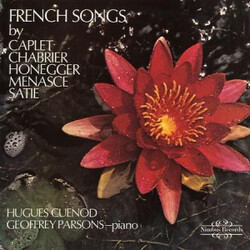 André Caplet / Emmanuel Chabrier / Arthur Honegger / Jacques de Menasce / Erik Satie / Hugues Cuénod / Geoffrey Parsons (2) French Songs Vinyl LP USED