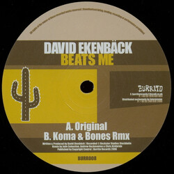 David Ekenbäck Beats Me VINYL 12" USED