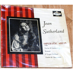 Joan Sutherland Operatic Arias Vinyl LP USED
