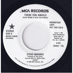 Steve Wariner There For Awhile USED VINYL 7INCH 45 RPM PROMO