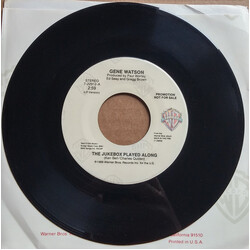 Gene Watson The Jukebox Played Along USED VINYL 7INCH 45 RPM SINGLE PROMO STEREO