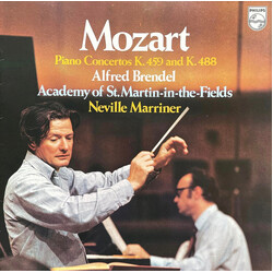 Wolfgang Amadeus Mozart / Alfred Brendel / The Academy Of St. Martin-in-the-Fields / Sir Neville Marriner Piano Concertos K. 459 & K. 488 Vinyl LP USE