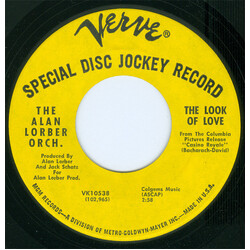The Alan Lorber Orchestra The Look Of Love / Mas Que Nada USED VINYL 7INCH 45 RPM PROMO