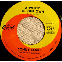 Sonny James A World Of Our Own USED VINYL 7INCH 45 RPM