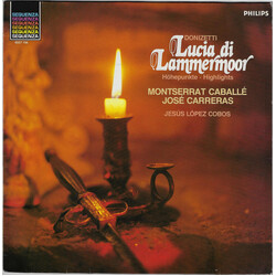 Gaetano Donizetti / Montserrat Caballé / José Carreras / Jesús López-Cobos Lucia Di Lammermoor (Höhepunkte = Highlights) Vinyl LP USED