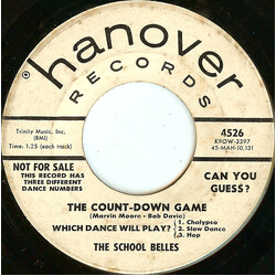 The School Belles The Count-Down Game USED VINYL 7INCH 45 RPM PROMO