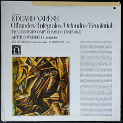 Edgard Varèse Offrandes / Intégrales / Octandre / Ecuatorial Vinyl LP USED