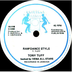 Tony Tuff / Little Rose Ram Dance Style / No Jacket Pickney USED VINYL 12INCH 45 RPM
