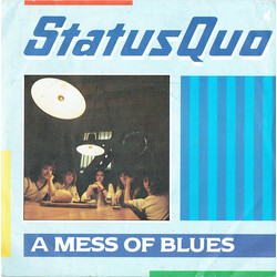 Status Quo A Mess Of Blues VINYL 7" USED