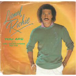 Lionel Richie You Are / You Mean More To Me USED VINYL 7INCH 45 RPM SINGLE