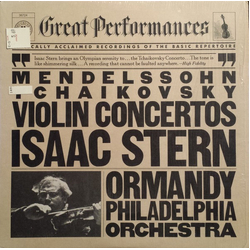 Felix Mendelssohn-Bartholdy / Pyotr Ilyich Tchaikovsky / Isaac Stern / Eugene Ormandy / The Philadelphia Orchestra Violin Concertos Vinyl LP USED