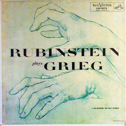 Arthur Rubinstein / Edvard Grieg Rubinstein Plays Grieg Vinyl LP USED