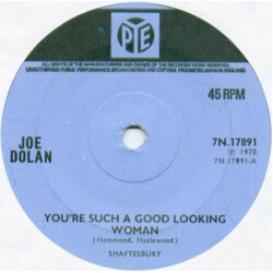 Joe Dolan You're Such A Good Looking Woman USED VINYL 7INCH 45 RPM SINGLE