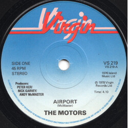 The Motors Airport VINYL 7" USED