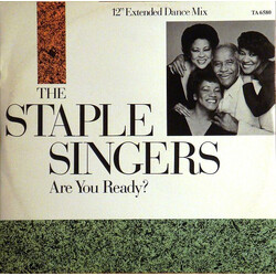 The Staple Singers Are You Ready? USED VINYL 12INCH 45 RPM SINGLE