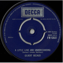 Gilbert Bécaud A Little Love And Understanding VINYL 7" USED