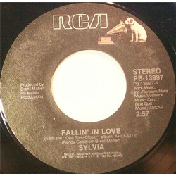 Sylvia (7) Fallin' In Love USED VINYL 7INCH 45 RPM STYRENE