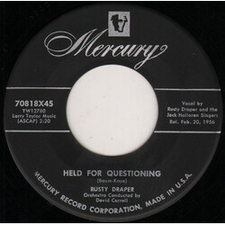 Rusty Draper Held For Questioning USED VINYL 7INCH 45 RPM SINGLE