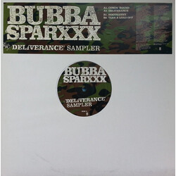 Bubba Sparxxx Deliverance Sampler USED VINYL 12INCH PROMO SAMPLER