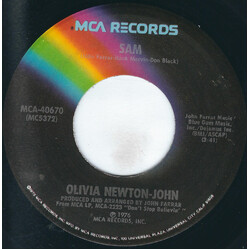 Olivia Newton-John Sam / I'll Bet You A Kangaroo USED VINYL 7INCH SINGLE 45 RPM