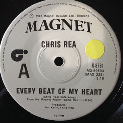 Chris Rea Every Beat Of My Heart USED VINYL 7INCH 45 RPM